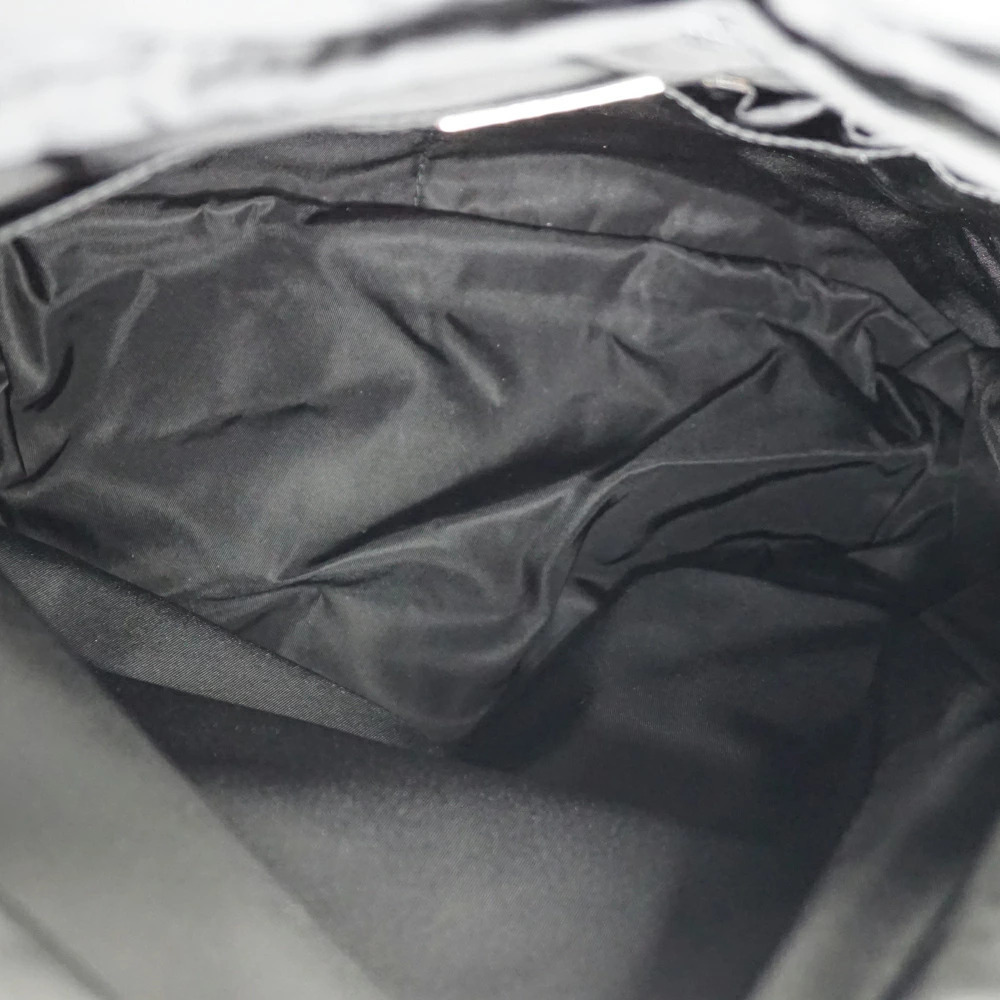 PRADA Backpack Rucksack Daypack Black Pocono Multiple Storage Sporty Bag - Picture 8 of 11